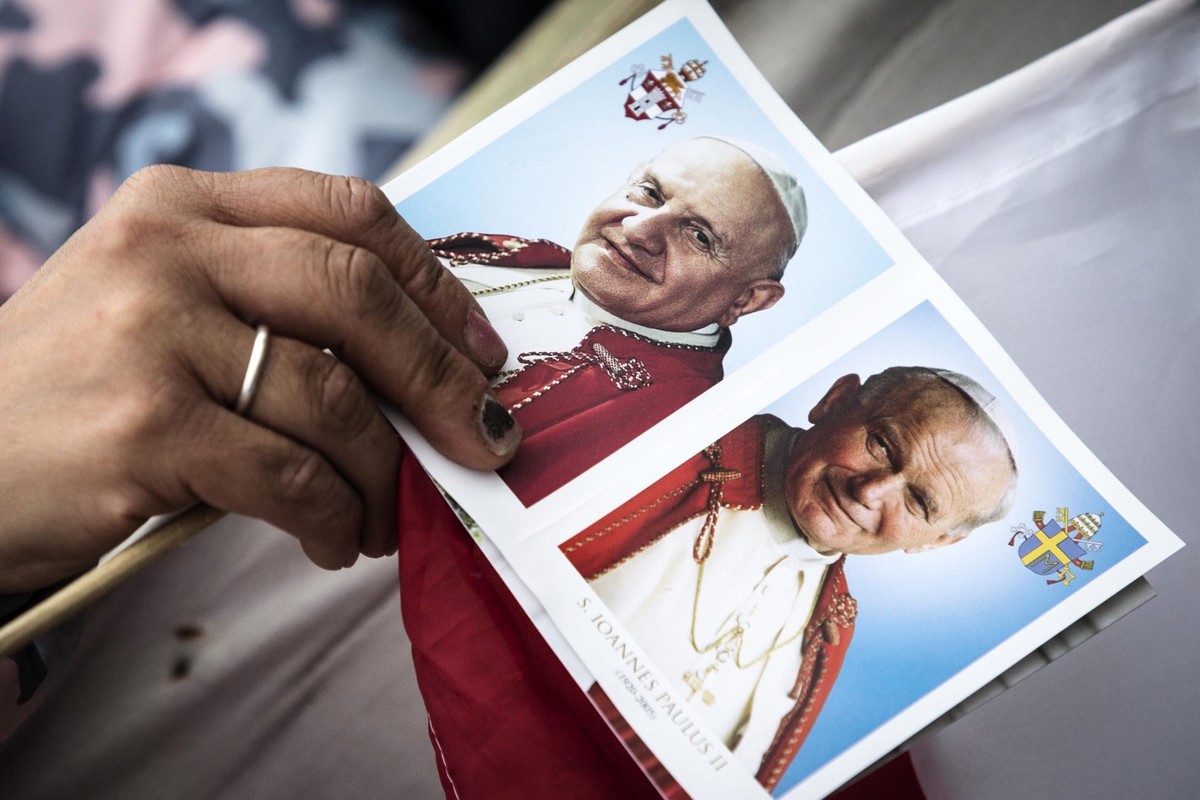 Święty Jan XXIII i Święty Jan Paweł II