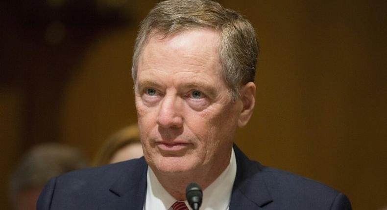 US Trade Representative Robert Lighthizer, who says President Donald Trump will get a much better deal for all Americans in NAFTA talks