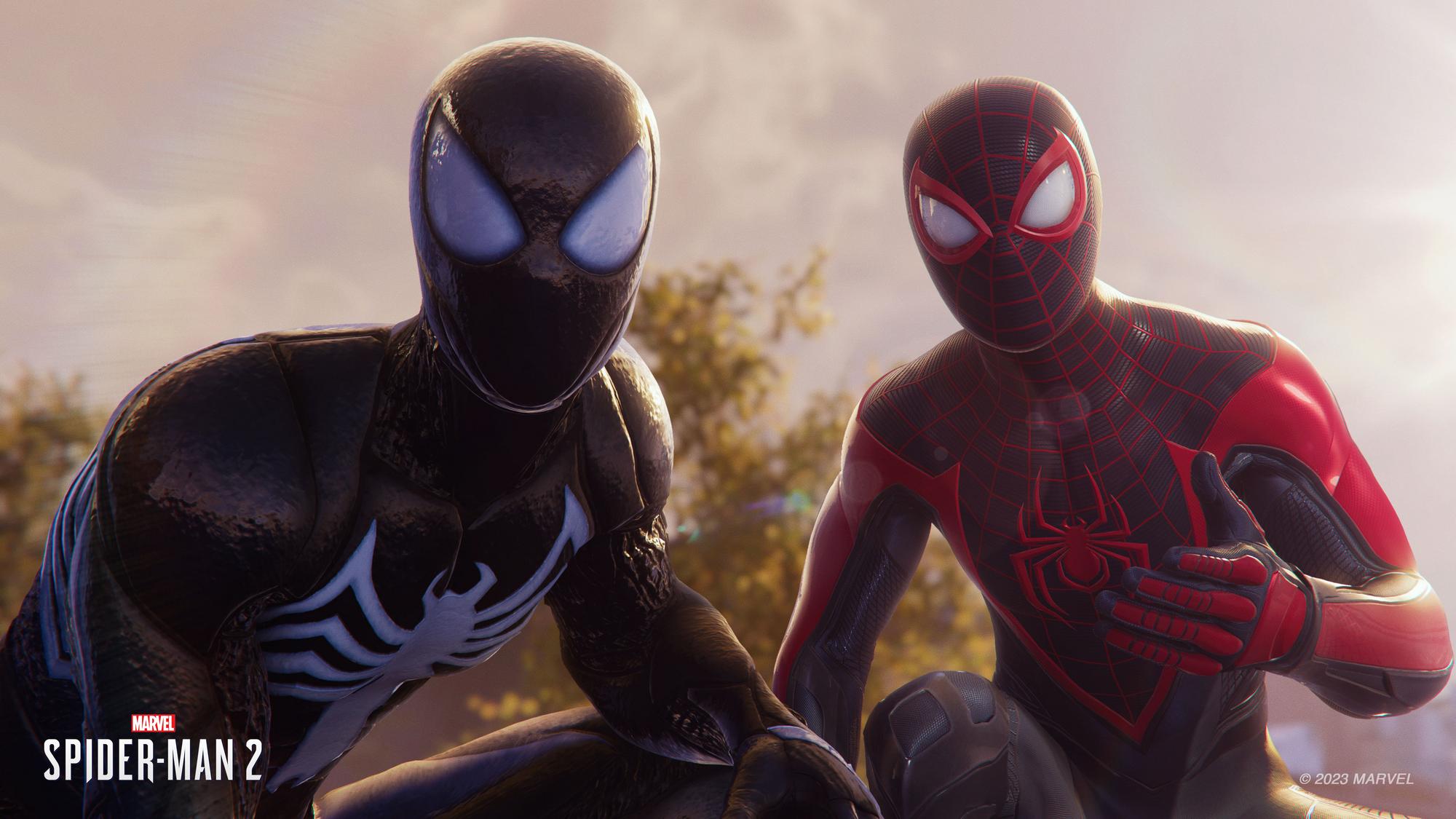Oficiálny obrázok z hry Marvel’s Spider-Man 2.