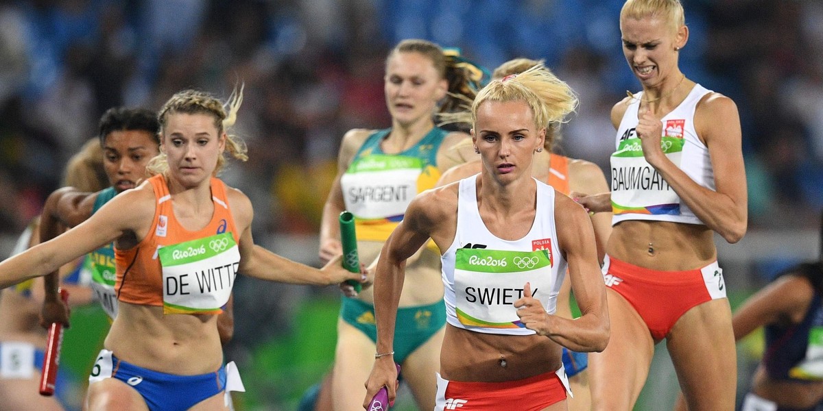 Rio 2016: polska sztafeta 4x400m i Joanna Jóźwik powalczą o medale