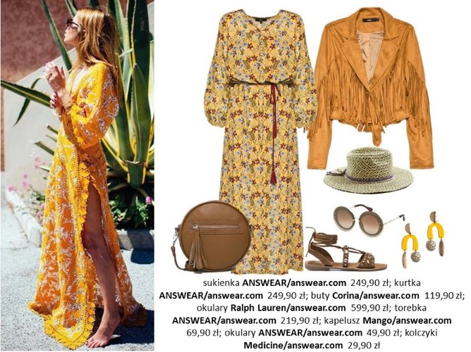 Sukienki maxi na lato 2018