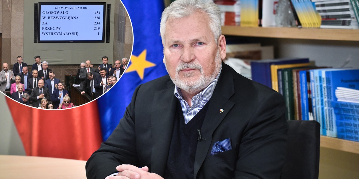 Andrzej Kwaśniewski komentuje komisję ds. badania wpływów rosyjskich