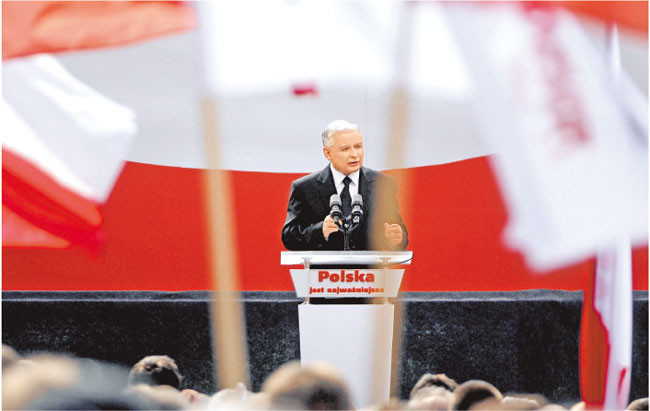 Kaczyński ma poparcie większe niż Prawo i Sprawiedliwość Fot. Artur Chmielewski