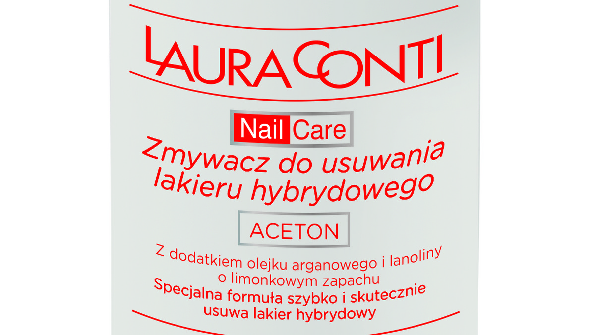 Laura Conti Nail Care Zmywacz do usuwania lakieru hybrydowego zawiera specjalnie opracowaną formułę, która szybko i skutecznie usuwa manicure hybrydowy w domu.