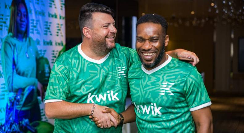 Kwik Delivery @kwik.delivery unveils Jay Jay Okocha as its 1st official brand ambassador