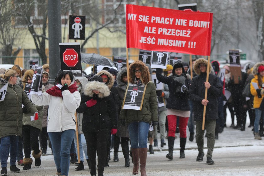 protest pracowników prokuratury