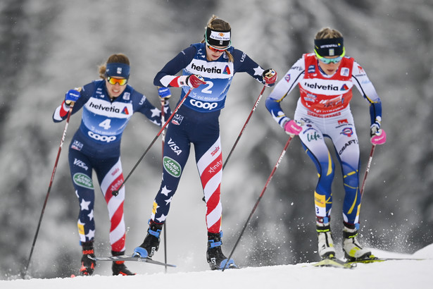 Rosie Brennan, Jessica Diggins i Frida Karlsson