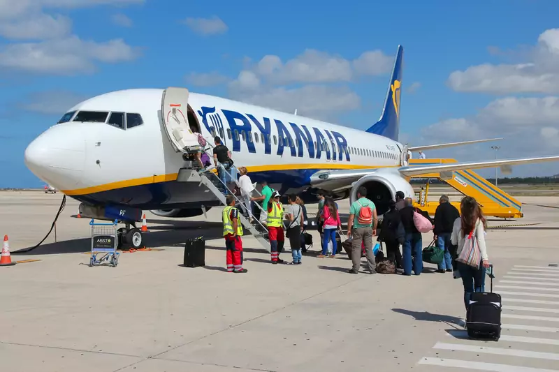 Ryanair odwołuje 2 proc. lotów