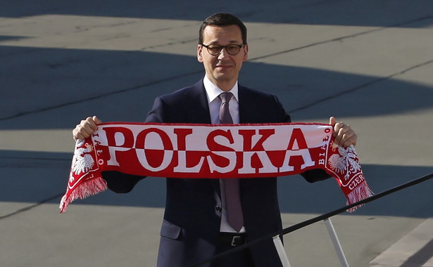 Mateusz Morawiecki typuje zwycięstwo Polski. Premier ma nadzieje, że pokonamy Senegal co najmniej dwoma bramkami