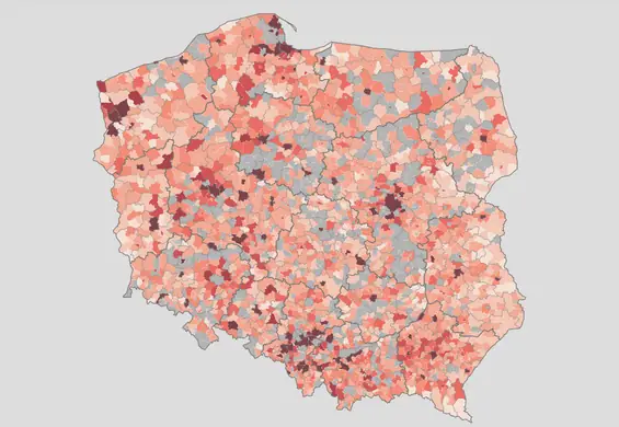 Na tej mapie możesz sprawdzić, ile kosztują lekcje religii w twoim regionie. W Warszawie to 48 mln