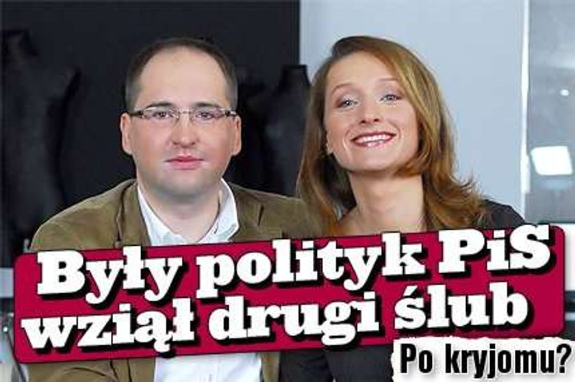 Były polityk PiS wziął drugi ślub. Po kryjomu?