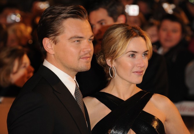 Kejt i Leo 2009. na londonskoj premijeri filma "The Revolutionary Road"