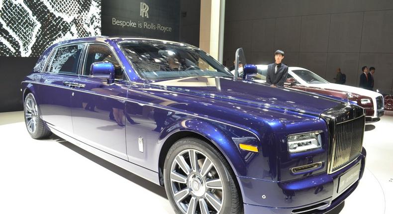 Rolls-Royce Phantom Limelight Collection.