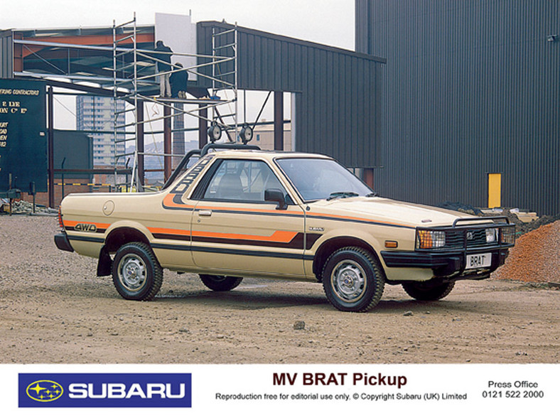 Rok 1977 Subaru Brat