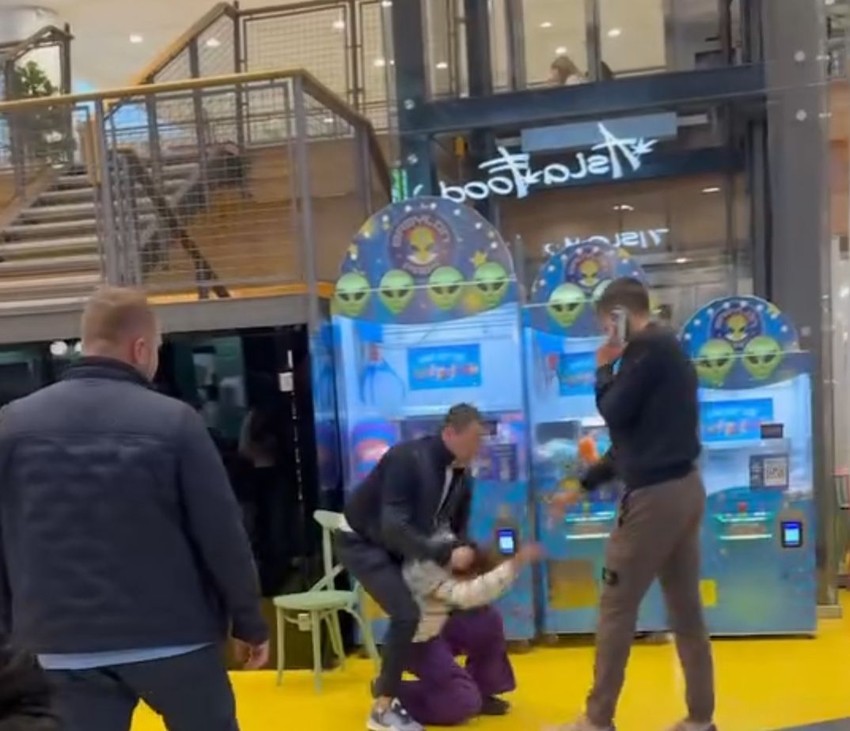 Napad u tržnom centru u Beogradu