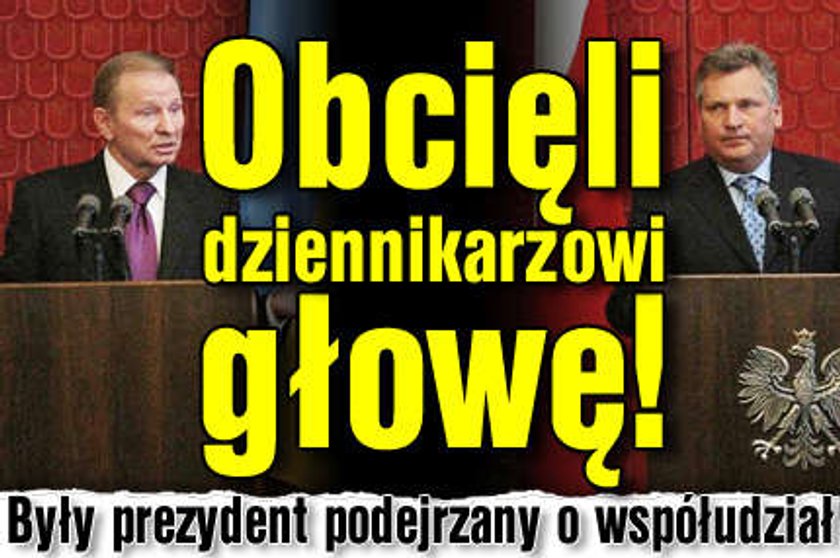 Obcięli dziennikarzowi głowę! Były prezydent podejrzany o współudział