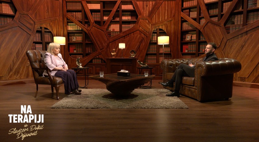 Marko Gačić, emisija "Na terapiji sa Slavicom Đukić Dejanović"