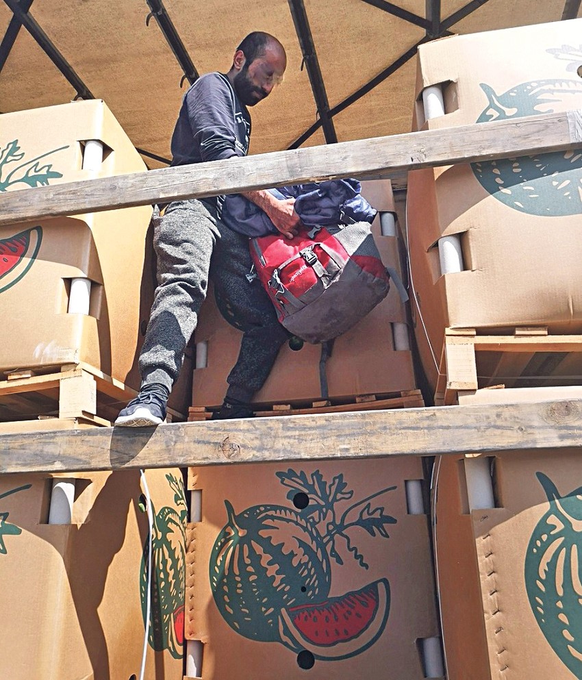 Letos su izbeglice nalazili i među gajbama sa lubenicama