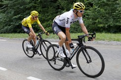 Majka wycofany z Tour de France. Thomas obwinia go za wypadek. 'Upadł, pociągając mnie za sobą'