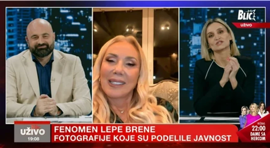 Lepa Brena (Foto: Screenshot TV Blic)