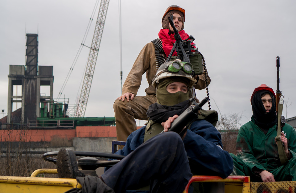 ZABRZE GRZEGORZ KLAMAN SOLIDARITY GUERILLA SESJA