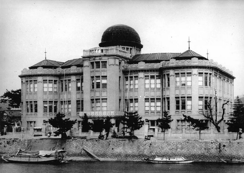 Budynek w latach 30. Fot. Muzeum Pokoju w Hiroszimie