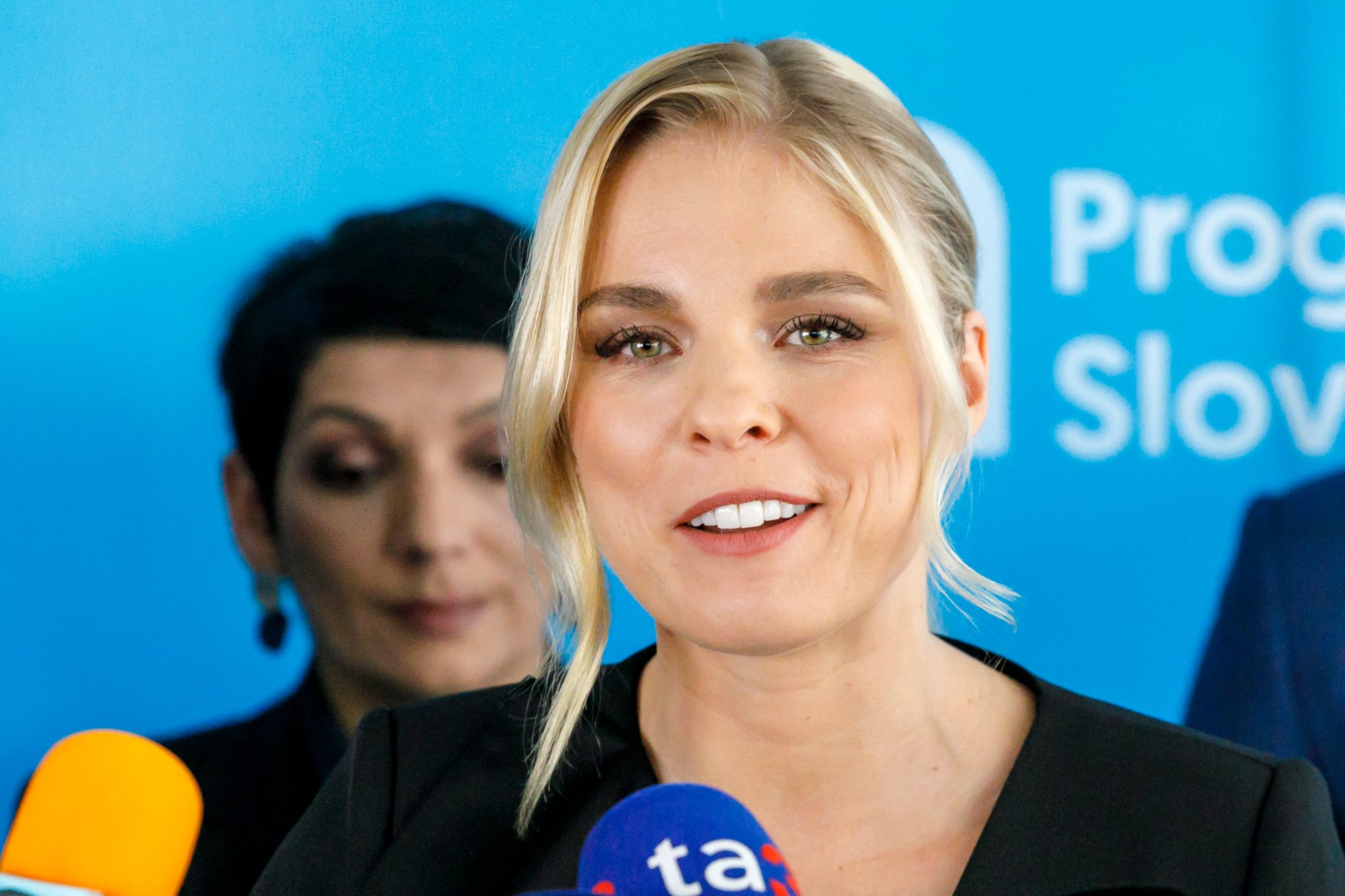 Moderátorka Veronika Cifrová Ostrihoňová.