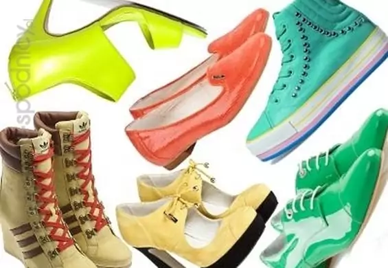 Modne, wygodne, kolorowe: buty wiosenne 2013