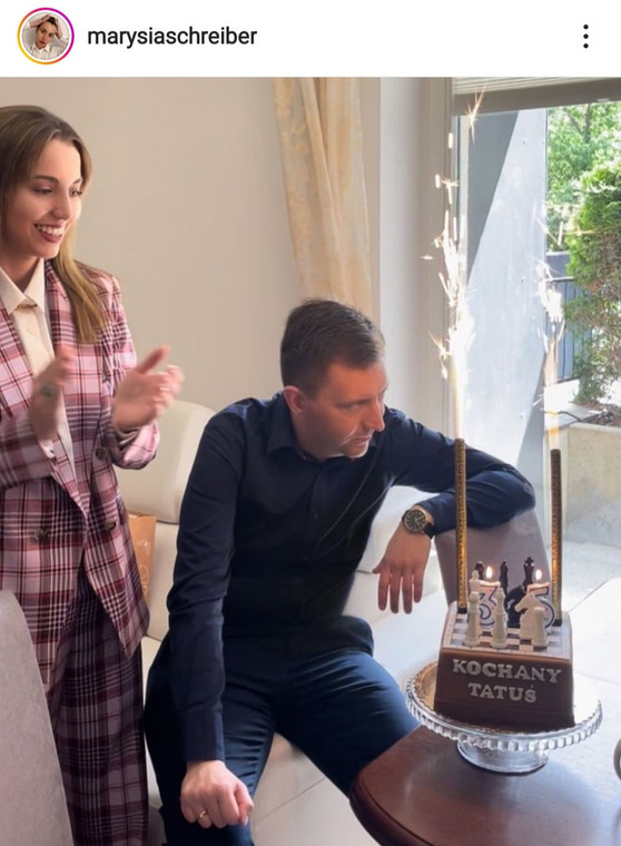 Marianna Schreiber świętuje urodziny męża