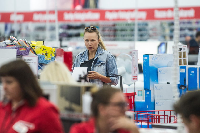 Anna Guzik na zakupach w Bielsko-Białej