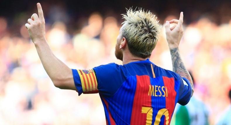 Lionel Messi has returned to training with Barcelona following a groin injury