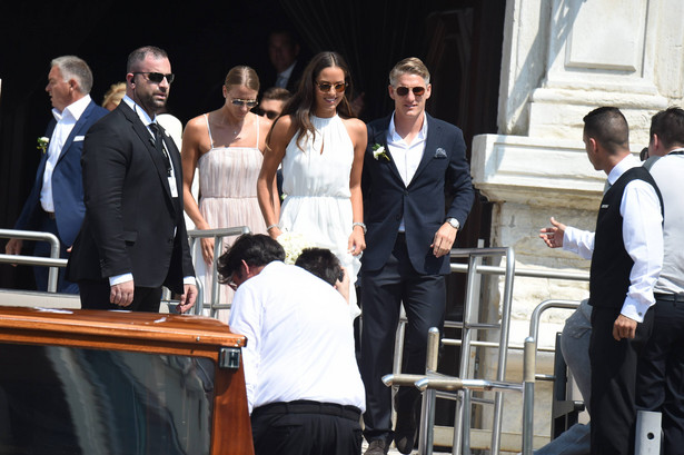 Tenisistka Ana Ivanovic i piłkarz Bastian Schweinsteiger wzięli ślub w Wenecji
