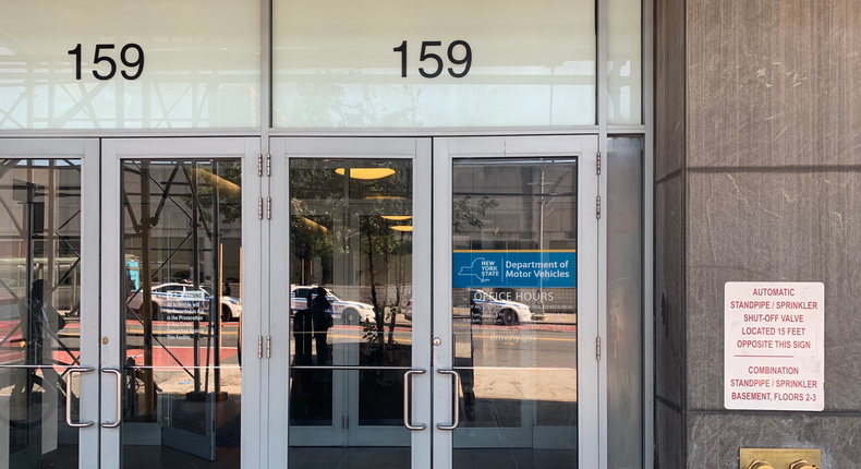 I arrived at the Harlem DMV at around 8:50 a.m. on a Monday, about 20 minutes after it opened.