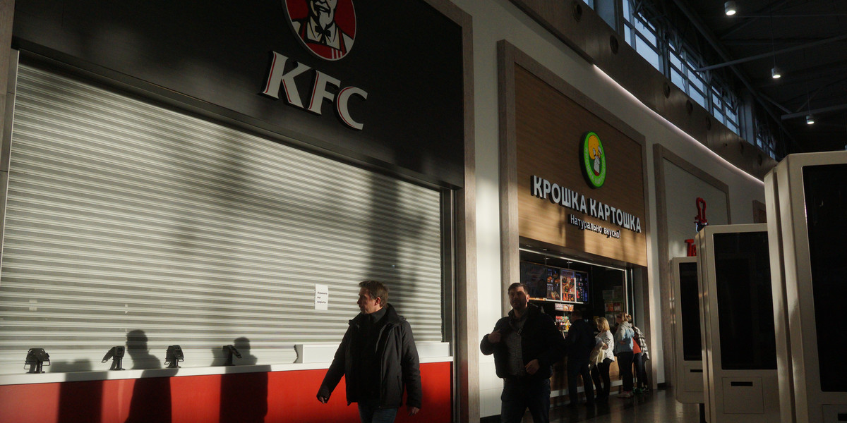 Marka KFC nie będzie już obecna w Rosji.