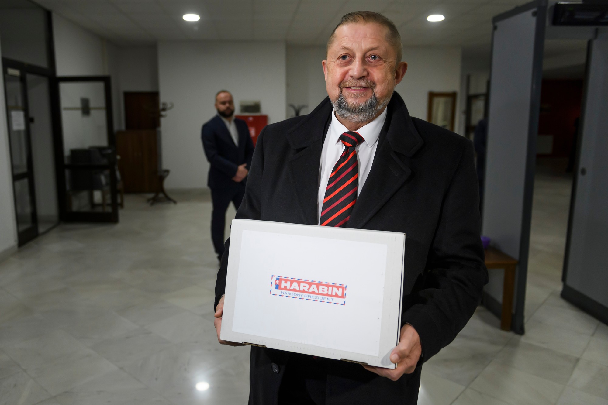 Kandidát na prezidenta SR Štefan Harabin.