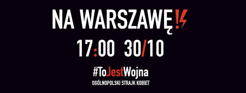 Ogólnopolski Strajk Kobiet 30 października Warszawa