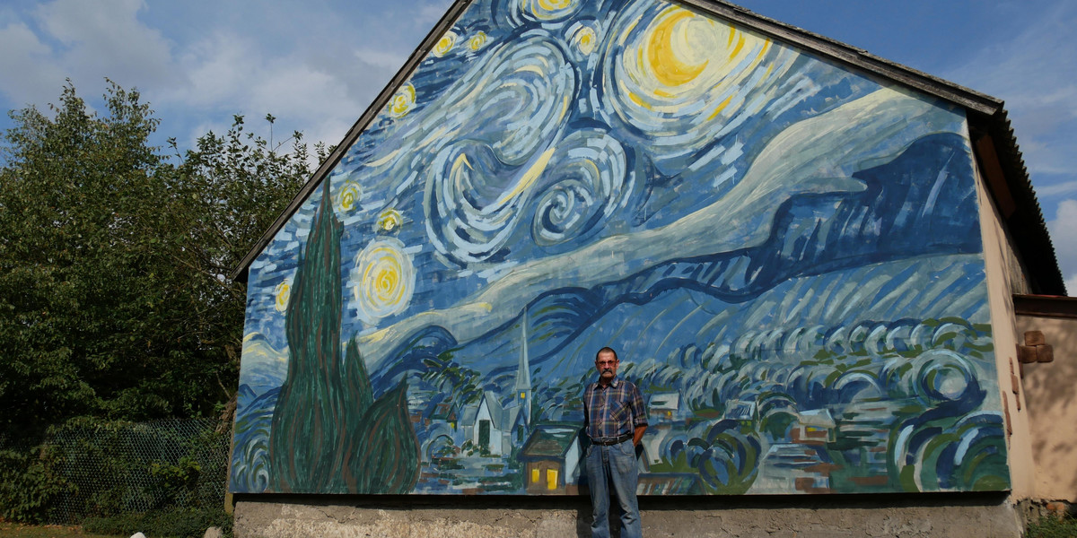 Najlepiej pomalowana wieś w Polsce
