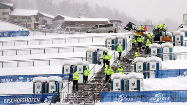Turniej Czterech Skoczni: śnieg zasypał Bischofshofen, organizatorzy robią co mogą