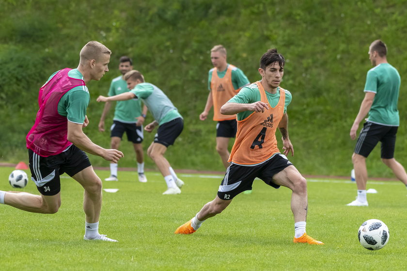 Pilka nozna. Ekstraklasa. Slask Wroclaw. Trening. 05.07.2018