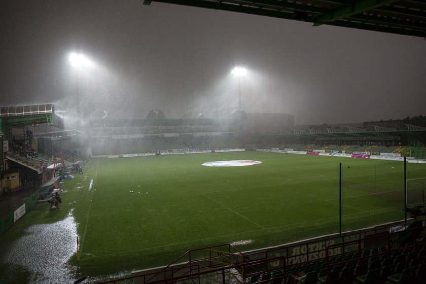 Spotkanie ekstraklasy GKS Bełchatów - Jagiellonia Białystok