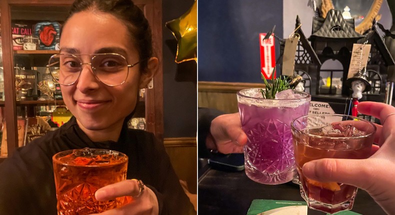 Hekate is an East Village, New York City bar serving up alcohol-free drinks.Rachel Askinasi/Insider