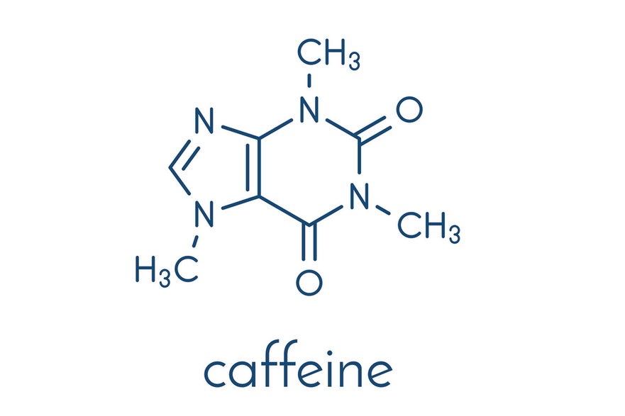 Kofeina osiąga maksymalne stężenie we krwi zwykle w ciągu 30–60 minut od spożycia