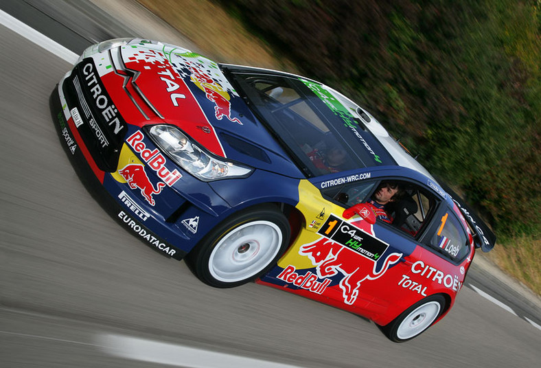 Paryż 2008: Citroën C4 WRC HYmotion4 – hybridnowy sportowiec