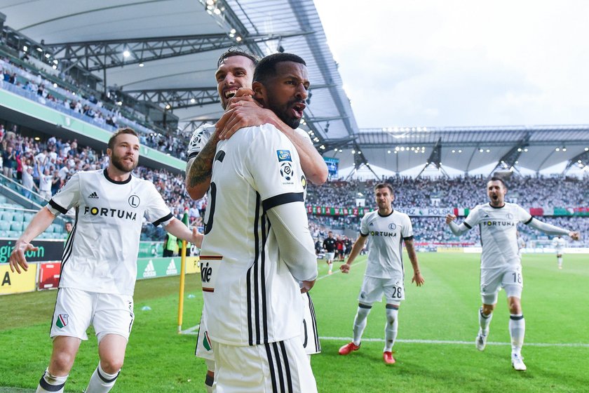 Pilka nozna. Ekstraklasa. Legia Warszawa - Wisla Plock. 09.05.2018