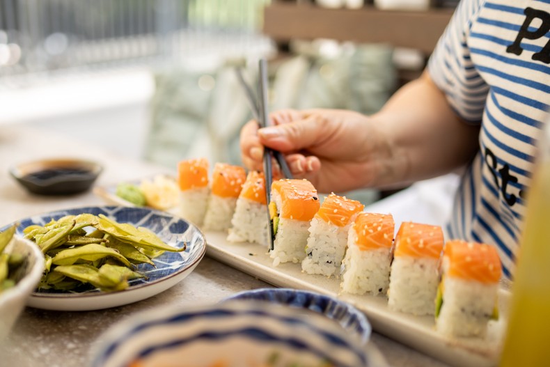 Foods like salmon and soy are rich in amino acids, making them higher-quality proteins.Kate Wieser/Getty Images