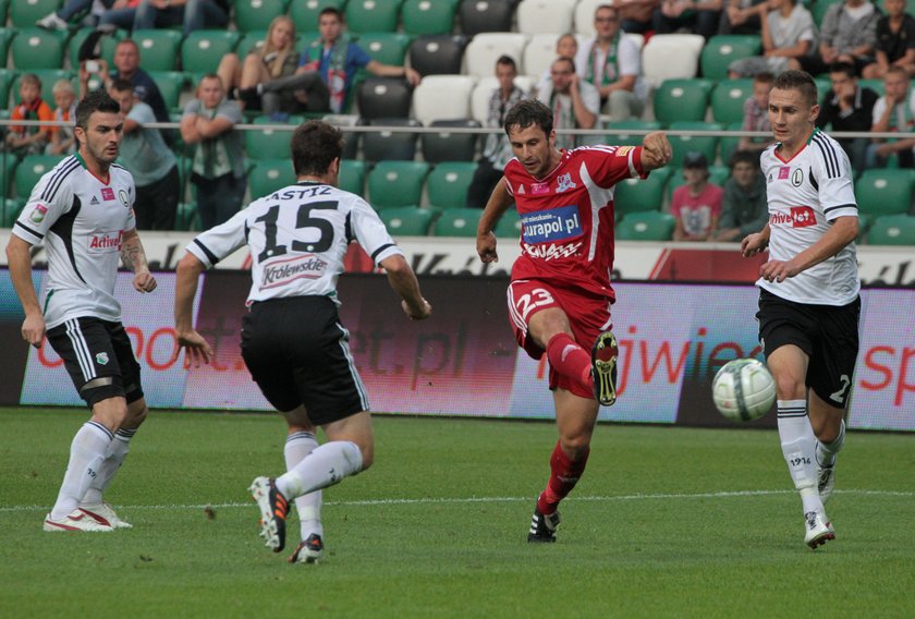 Fragment meczu Legia Warszawa – Podbeskidzie Bielsko-Biała