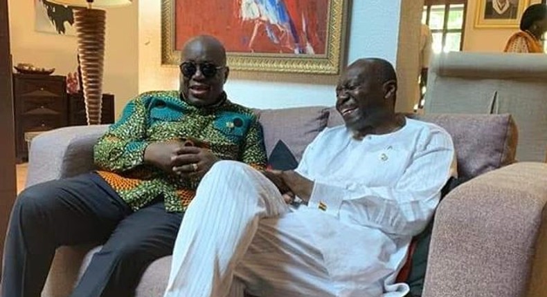 Ken Ofori-Atta and his cousin President Akufo-Addo