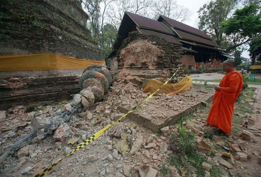 75 osób nie żyje! Tragiczny bilans trzęsienia ziemi w Birmie