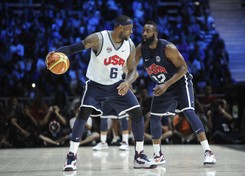 LeBron James i James Harden w kadrze USA na igrzyska w Tokio