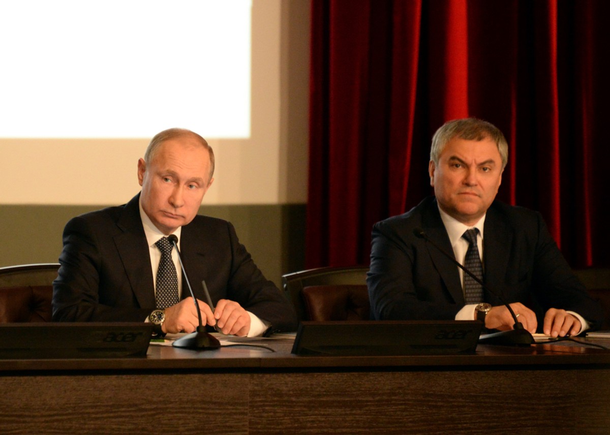 Władimir Putin, Wiaczesław Wołodin